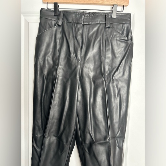 HM Faux Leather Pants - Picture 2 of 5